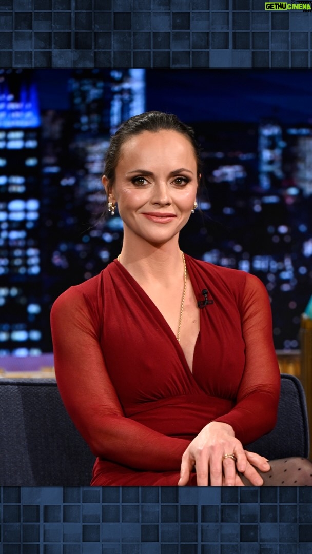 Christina Ricci - 288.5K Likes - @riccigrams calls her daughter a “feral creature” 🤣 #FallonTonight