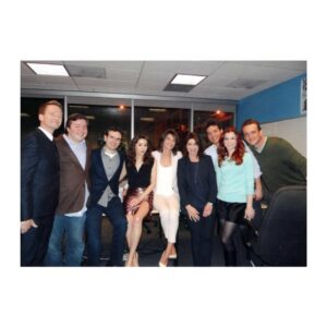 Cobie Smulders Instagram - It was general knowledge 😜 that the How I Met Your Mother pilot was (as the kids say) fire🔥. I cannot believe and I am so grateful that they took a chance and hired this young Canadian immigrant 20 years ago. 

Thank you to our amazing cast and crew for a blissful 9 seasons. I love you guys. Happy 20th Anniversary!!

And thank you as well to the dedicated fans of our show who keep tuning in after all this time, it is a privilege to be welcomed into your home. ❤️