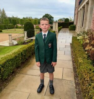 Coleen Rooney Instagram - The Boys all ready for the new school year after a great summer!! Good luck, do your best, we love you xx