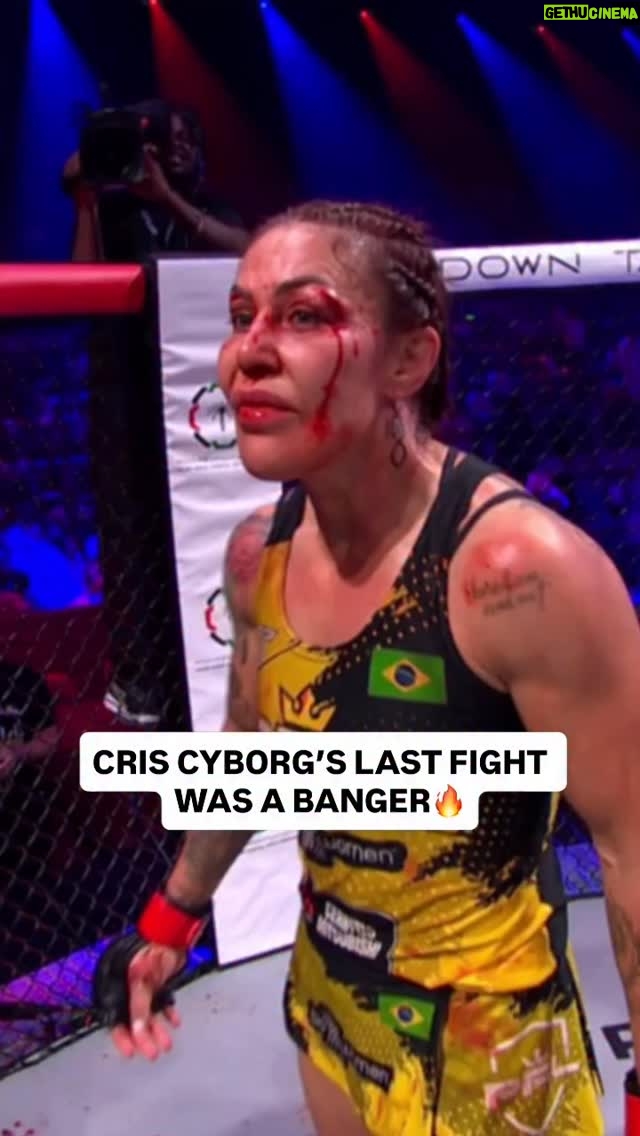 Cristiane Justino - 22.6K Likes - Incase you don’t know by now... @criscyborg always comes to scrap 😤👊

MMA legend Cris Cyborg returns on Saturday, December 13th against Sara Collins as the PFL Women’s Featherweight World Title is on the line in Lyon, France! 

#PFLLyon | Sat Dec 13th | LDLC Arena, Lyon
🎟️ ON SALE NOW! pfl.info/lyon
