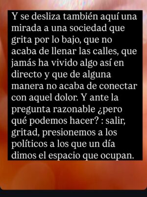 Cristina Saavedra Instagram - Digo yo. Y tantas mujeres y hombres. Por qué no os atrevéis  a escucharnos?