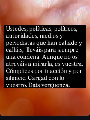 Cristina Saavedra Instagram - Digo yo. Y tantas mujeres y hombres. Por qué no os atrevéis  a escucharnos?