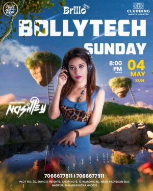 DJ Nashley Instagram - *NAGPUR'S BIGGEST BOLLYTECH SUNDAY NIGHT 🪩🥂*
// Featuring DJ NASHLEY //
*FREE ENTRY FOR GIRL'S,COUPLE'S & MIXED GRUP'S ✅
**STAG'S - PAID**
*SEND YOUR NAMES NOW FOR FREE ENTRY* 🤩
*AT - BRILLO CLUB AND KITCHEN 🍻🍽️*
*DATE - 04:05:2025
*TIME - 8 PM ONWARDS* ⏱️
*FREE ENTRY TILL 10 PM*
*FOR MORE DETAILS*
*CONTACT - * 9529982005