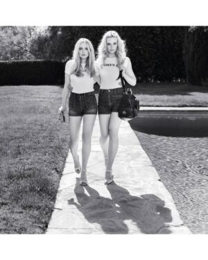 Dakota Fanning Instagram - Walking through life with you is the honor of this lifetime @ellefanning Thank you @vanityfair and @guiducci for this memory. @inezandvinoodh  the most loving talented friends. The dream team @dara._ @hairbyorlandopita @fulviafarolfi @deborahlippmann Each one of you is magic. @savannahdwalsh I could have gabbed with you for days! And Elle, I’ll find you in every lifetime. Always forever near and far 👯‍♀️