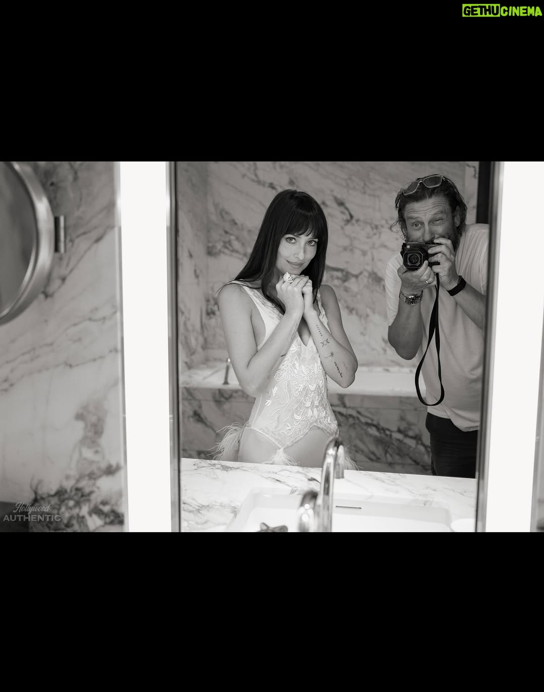 Dakota Johnson - 193K Likes - @dakotajohnson shot for @hollywoodauthentic print issue 10 🎉 by @gregwilliamsphotography 

Had an amazing day in London - driving around town in a vintage Bentley, hanging out in the marble bathroom of @thechanceryrosewood with #DakotaJohnson while discussing early life, creative process, and her latest film @materialists. 

Full video released 26 August 5PM BST / 12PM ET. 

Visit the link in bio to subscribe and read more of #HollywoodAuthentic. 

#DakotaJohnson can be seen in @materialists out now and in @splitsville.movie in select theaters today and everywhere on Sept 5

Interview by @crowther_jane and I. 

With thanks to @thechanceryrosewood and David Clark (@mac_f1) for the loan of @bentleymotors 

Dakota wears: 
@gucci, @anniesibiza, @khaite_ny, @ludovicdesaintsernin, @aquazzura, @gianvitorossi, @izie.official 
Sunglasses: @jacquesmariemage 
Jewels & Accessories: @jessica_mccormack, @lucydelius, @boucheron 

Styling by: @kateyoung 
Styling Assistant: @piaaungstylist 
Tailoring: @sophie_stonyer 
Makeup: @valeriaferreiramakeup 
Hair: @georgenorthwood 
Nails: @mileyluke 
Agents: @thewallgroup