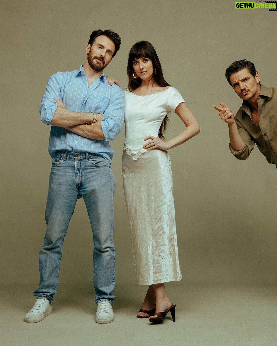 Dakota Johnson - 2.6 Million Likes - She’s got 3 weeks left to choose. @Materialists 

📸: @charlieclift
Styling: @kateyoung, @ilariaurbinati, @julieragolia
Hair: @georgenorthwood
Makeup: @georgieeisdellmakeup 
Grooming: @cocoullrich, Jay Wejebe