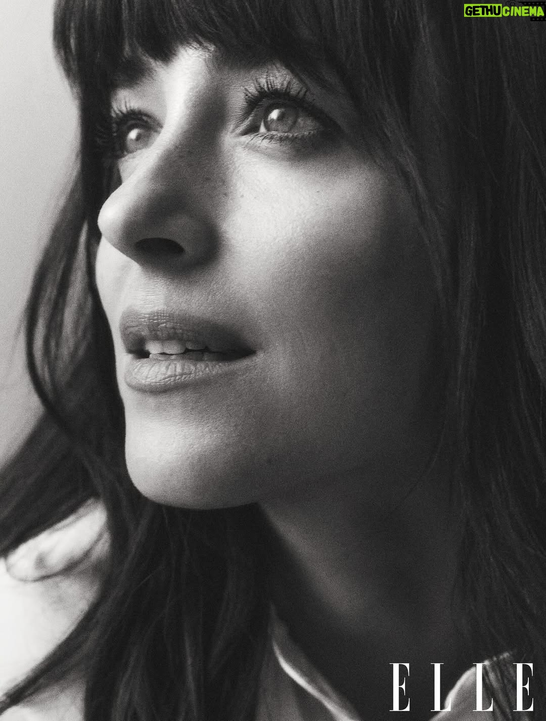 Dakota Johnson - 731.3K Likes - Thank you @elleuk @materialists 🖤