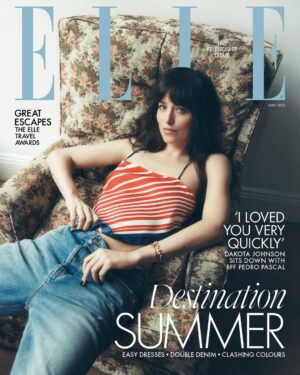 Dakota Johnson Instagram - Who can resist #DakotaJohnson? Pedro Pascal can’t. Neither can Celine Song, who cast them both in the rom-com of the summer, A24’s ‘Materialists’. Pascal and Johnson sit down to discuss love, nomadic living and where they actually first met, in the June issue of @elleuk. 

Read the interview at the link in our bio.

In Conversation With @pascalispunk
EIC @kenyahunt
Photographer @tomschirmacher
Stylist @heathermary.jackson
Design Director @zoyakaye
Deputy editor/ Culture Director @lenadecasparis
Fashion Director @avrilmair
Photography Director: @jeslucy
Acting Entertainment Director @olivia__blair 
Hair Stylist @marktownsend1
Makeup artist @georgieeisdellmakeup
Manicurist @ohmynailsnyc
Production Design @toddsets / @mhs_artists
On set production @hannascottcorrie
Stylist assistants @abbymacdaddy, @hadyaa_