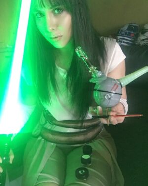 Dalia Hernández Instagram - STARWARS DUMP. May the fourth be with you ✨