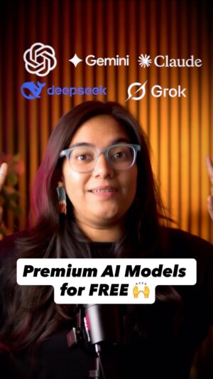 Damini Tripathi Instagram - Have you tried it? 🤔

I found a tool where you can use all premium AI models for free. 

Tool name: Chatgptfree .ai 

#digitalmarketing #chatgptfree #gemini #claude #freeai #aitools #freelancers