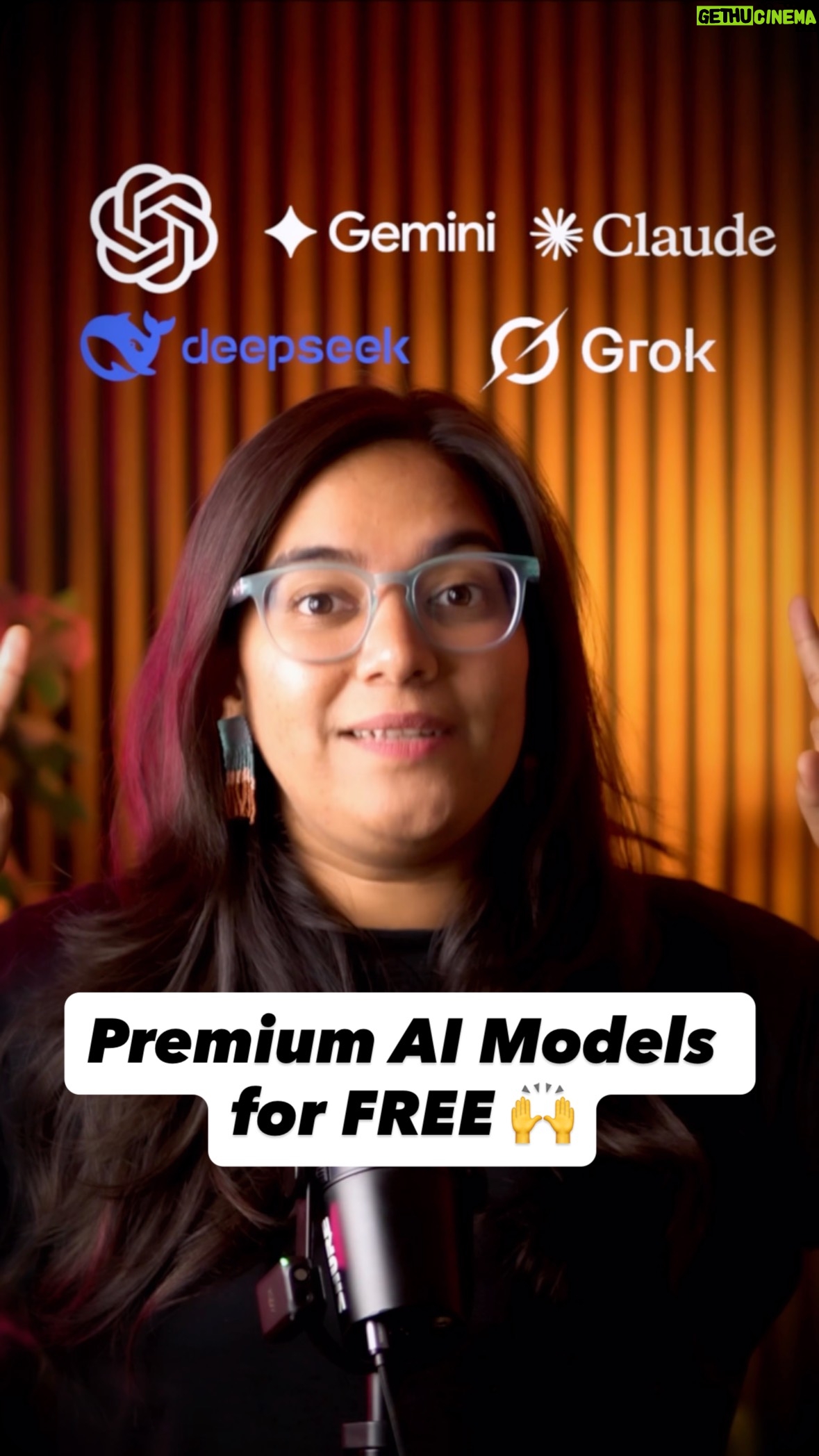 Damini Tripathi - 6.5K Likes - Have you tried it? 🤔

I found a tool where you can use all premium AI models for free. 

Tool name: Chatgptfree .ai 

#digitalmarketing #chatgptfree #gemini #claude #freeai #aitools #freelancers