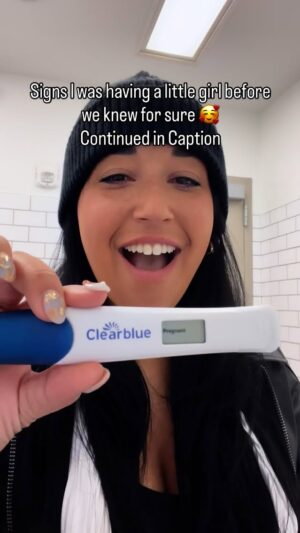 Dana Alexa Instagram - Here’s me finding out I was pregnant in a Target bathroom in the middle of manhattan. lol Backstory: we were staying in the tiniest apartment in midtown and Jason is SO NOSEY- so I knew if I brought the test back and/or tested at home he’d be all up in my business and I wanted to be able to surprise him. lol. This was literally the first month we decided we were open to trying for another baby, so that is where some of the shock was hitting 😂 We also found out about Everest on the exact same day two years prior - so the Full Circle was CRAZY.
Here are some of the signs, both spiritual and supertitious, that lil mama was a girl before we confirmed it 🩷🫶🏽🤰🏻
1. When I found out (in this clip) “American Girl” was playing on the radio
2. A lady bug crawled out of the vent and hung out on the ceiling while I waited for the test to say positive 🐞
3. From the get go every single person that we told said “it’s a girl” - not even a single question or hesitation, every single person
4. I had few cravings with Everest but they were all salty- with her, the cravings are sweet (and I hate sweets)
5. Her heart rate was always over 140
6. When we brought the envelope to the bakery to get the gender reveal cake made, the business next door was called “girl talk”
7. When I was shopping for gender reveal decor for her party, I picked up some napkins and mixed in with the plain was a pack of “it’s a girl” napkins.
8. Our first ultrasound was in the pink, “it’s a girl” room.
9. This pregnancy was COMPLETELY different - honestly I feel so much better than I did when I was in pregnant with Ever.
10. Jays mom predicted we would have a boy and a girl way back when I was pregnant with Everest 🥰
Did any of you mamas have signs about ur little one before u confirmed it!?? Share them with me in the comments!