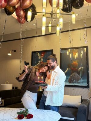Daniella Rahme Instagram - Celebrating you since yesterday ☺️🎂 Happiest birthday my love ❤️ You deserve the best of everything, today and always. بحبك