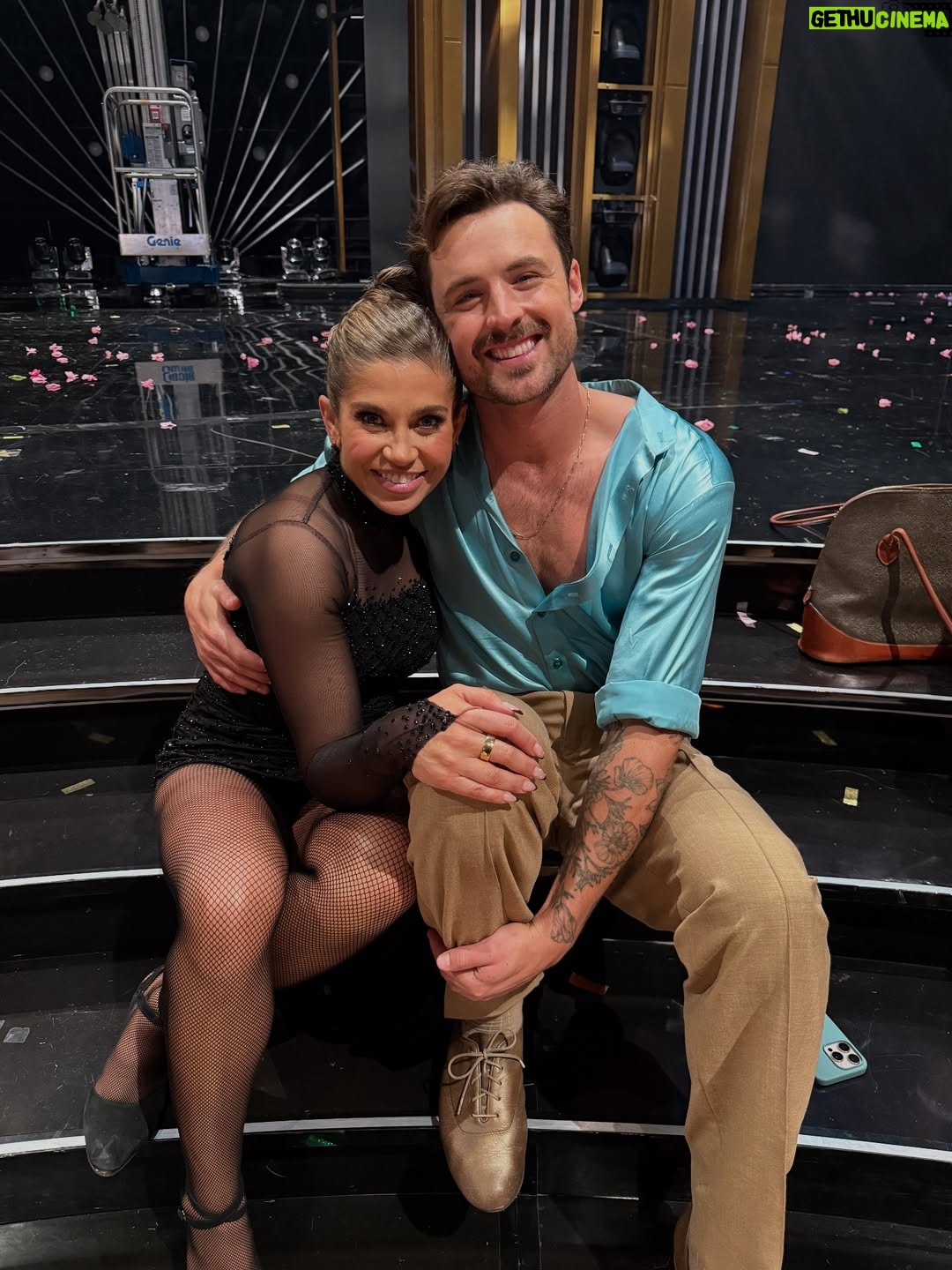 Danielle Fishel - 57.2K Likes - What a night, it was definitely one to remember!! 💚🩷
And if you need your DWTS fix before next week, make sure you listen to the latest interview episode with @dylanefron and @daniellakaragach! Available now wherever you get your podcasts!