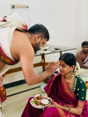 Deepika Jayaraman Instagram - Varalakshmi 🙏🏻❤️