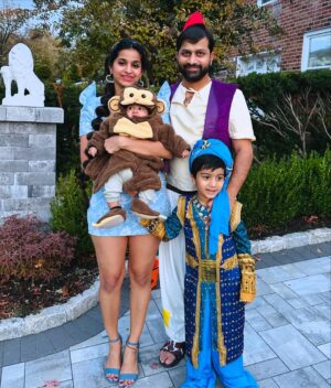 Deepika Jayaraman Instagram - Imagine if you had three wishes, three hopes, three dreams, and they all could come true
🧞♂️🐒👩🏻❤️👨🏻
Aladdin, Jasmine, Genie & Abu the Monkey ❤️
#halloween #familycostume #halloween2024