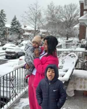 Deepika Jayaraman Instagram - Baby’s First Snow