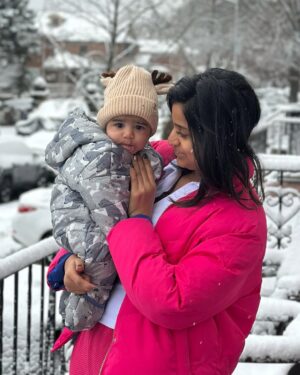 Deepika Jayaraman Instagram - Baby’s First Snow
