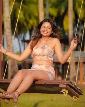 Deesha Umesh Instagram - Andaman 🩵🌊
.
.
.
#deeshaumesh #andaman #resort #privatebeach #outfit #portblair #silversands