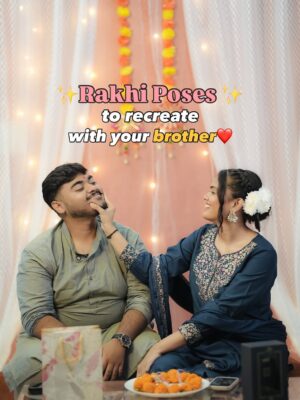 Denima Shrivastava Instagram - Pose ideas for this Rakshabandhan❤️🫶

In frame with my bro - @yash__khurana_ 💖
.
.
.
.
.
.
.
.
.
.
.
.
.
.
Rakhi poses, pose ideas, rakshabandhan, photoshoot, rakhi shoot ideas, pose guide, siblings, brother, instagram, fyp 

#rakhiposes #poseideas #rakhishootideas #rakshabandhan #poseguide #fyp
