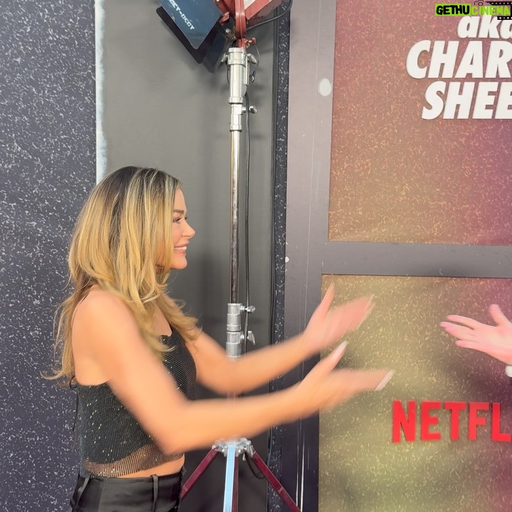 Denise Richards - 145K Likes - We both looked at each other on the red carpet and just laughed. Charlie asked, “Is it 2002?” and I said, “It sure feels like it.” Who would have thought? 
What a journey we’ve had- so many ups and downs. But when life gets tough, deep down we both know we can count on each other. I’m so proud of him, and truly honored he asked me to be part of his story. Congrats, Charles ❤️