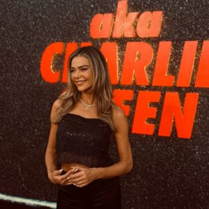 Denise Richards Instagram - We both looked at each other on the red carpet and just laughed. Charlie asked, “Is it 2002?” and I said, “It sure feels like it.” Who would have thought? 
What a journey we’ve had- so many ups and downs. But when life gets tough, deep down we both know we can count on each other. I’m so proud of him, and truly honored he asked me to be part of his story. Congrats, Charles ❤️