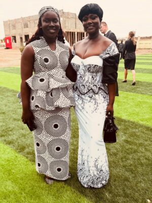 Dentaa Instagram - Glad to have been there to support our sister @omenaamensah as she laid her father to rest, while also honoring the 25th anniversary of her brother’s passing. A truly beautiful service filled with love, reflection, and strength.

Always a blessing reconnecting with new and old friends @ozwald_boateng @ritamawuena @ibrahimmahama3 @kuukuatheartist 💫

Styled by @da_therapizt @graceluxstyling
Outfit @halibraim_ 🩷