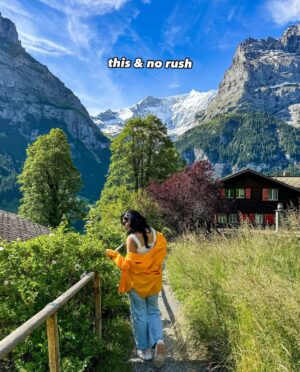 Deveshwari Negi Instagram - Mountains and me, a love story š
.
.
.
#pic #pics #pictureoftheday #pictures #potd #mountain #swissalpsšØš #swiss #switzerland #switzerland_vacations #mountains #picstitch #picture #love #vacay #grindelwald #oeschinensee #lauterbrunnen #interlaken #travel #travelling #travelbloggers #pahaadi_soul #indianineurope #pahad #pahadi