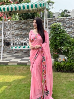 Dhwani Gupta Instagram - Wearing this beautiful saree from @kashmiroriginofficial 🪷

#explore #explorepage #foryou #foryoupage #fyp #trending #saree #sareegirl #jammu #outfit #jammugirl 

[saree, kashmiri saree, jammu, fashion, lifestyle ]