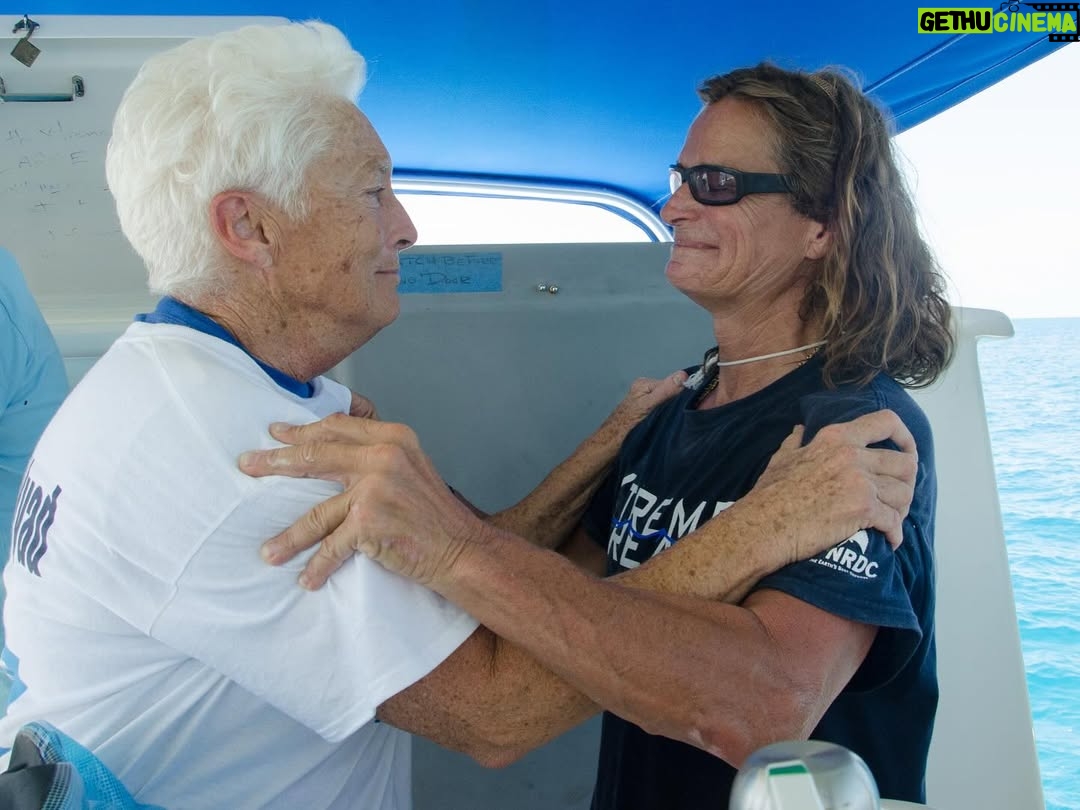 Diana Nyad - 8.8K Likes - It was Labor Day 12 years ago that my Xtreme Dream Team and I walked up onto the beach in Key West, after my swimming 52 hrs, 54 mins from Havana. The grand adventure of a lifetime and I will never forget any member of my committed team. Bonnie was the strength of the crossing. Candace (silver hair) was the only person on my boat all five times, over 35 years, going back to the first attempt in 1978. The box jellyfish stings could have been fatal. My shark divers were brave. 
Yes, life goes ONWARD, but the memory never seems to fade.
Still proud. 
•
#nyad #cubaswim #swimminghistory #epic #oneward #neverevergiveup #findaway #xtremedream