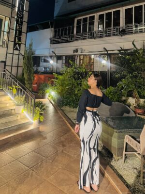Diksha Behll Instagram - Missin’ nothing but the money I spent on my clothes 🫢🙇🏼♀️
.
.
.
Outfit @savana
Footwear @hypefly.in