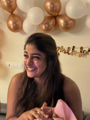 Dimple Hayathi Instagram - Unfiltered version on my bday .. 🥰 some flowers and some good people to wish on you. ❤️
.
.
.
.
.
.
.
..
.
.
.
.
. #dimplehayathi #dimplehyati