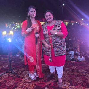 Dipti Rekha Padhi Instagram - ✨ From watching her perform on stage since childhood to finally standing beside her on the same stage — life truly came full circle today. 💫
She’s been my inspiration, my reminder that dreams take time, effort, and a lot of heart. Grateful to share this moment with the voice that shaped my love for music. ❤️🎤