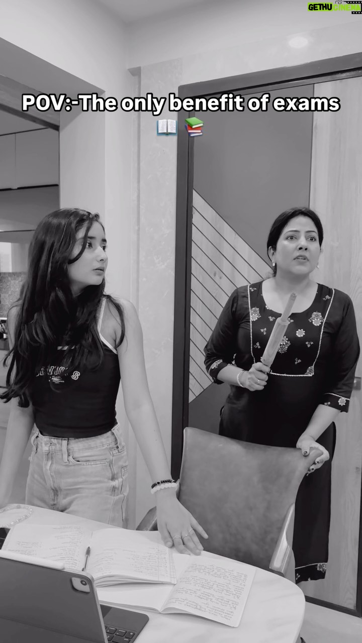 Disha Tewani - 1.8 Million Likes - Thank you so much for 25 million views 🤩🤩🤩🤩🤩

The only benefit of exams😎📖📚
@iamchahattewani 

IB:- @aqsa_noushad 
#viral #reels #comedy #foryou #dishatewani #feed #exams #blessed #godisgreat  #motherdaughter