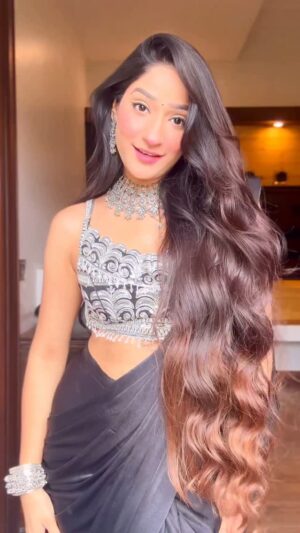 Divya Nagar Chaudhary Instagram - ✨
.
.
.
.
.
.
#weddingphotography #wedding #shadi #lehnga
#fyp #fypage #trendingreels #trendingsongs #indian #indianlook #barbie #barbietrend #fashion #fashionstyle #fashionblogger #fashionista #dresses #dress #pink #suits @myntrafashionsuperstar @myntrabeauty @myntra @amazonfashionin #christmas #christmasdecor #dress #hairstylist #hair #indian hairstyles #hairtutorial