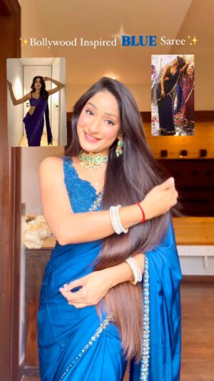 Divya Nagar Chaudhary Instagram - 🧿
Outfit @noordharnaofficial
.
.
.
.
#indian #hair #hairtutorial #hairstylist #fashion #fyp #trendingreels #fypage #indianlook #trendingsongs #disney #disneyland #longhair #flower #floral #dress #contentcreator #hairtransformation #hairideas