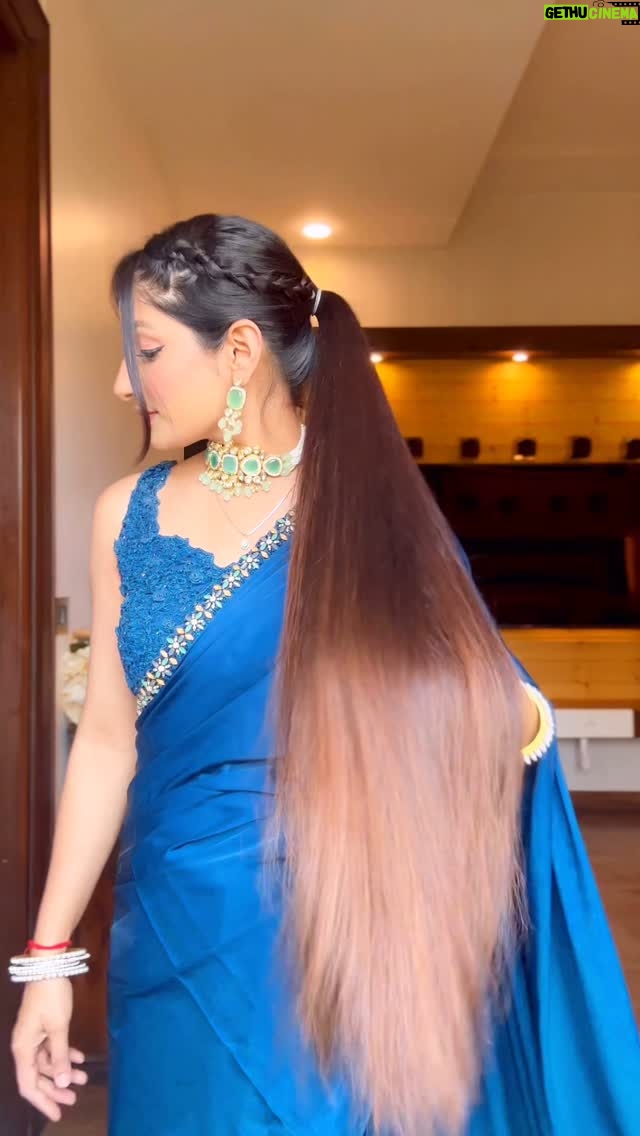 Divya Nagar Chaudhary - 101.1K Likes - Outfit @noordharnaofficial 
.
.
.
.
#indian #hair #hairtutorial #hairstylist #fashion #fyp #trendingreels #fypage #indianlook #trendingsongs #disney #disneyland #longhair #flower #floral #dress #contentcreator #hairtransformation #hairideas