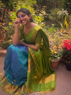 Divya Sripada Instagram - Just your average bangaru thalli.. 🥰
.
.
.
.
Ps- the pictures are from Ugadi 2025🌸