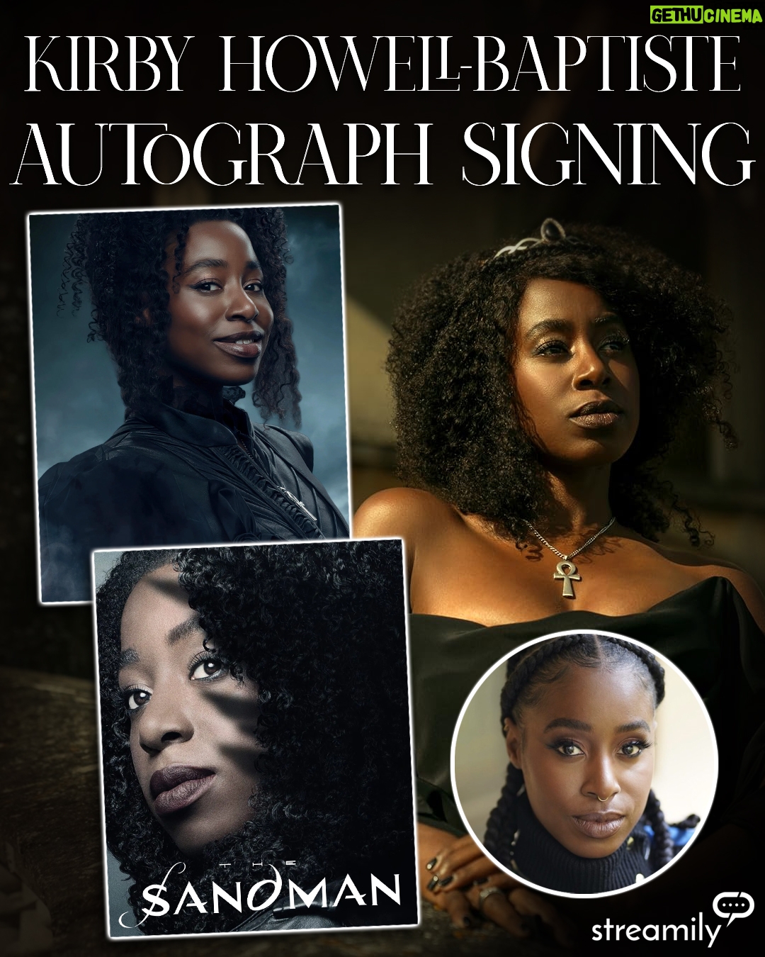Donna Preston - 3.2K Likes - It is never only a dream, and this certainly isn’t either!

The cast of The Sandman is now on http://Streamily.com! Join @thedonnapreston @kirbyhowellbaptiste @barrypaulsloane and @masonalexanderpark for a live Q&A : Monday, October 21st at 10 am PST / 6 pm UK

Get your signed print here!
⏳
https://streamily.com/the-sandman

#thesandman #thesandmannetflix #theendless #dccomics #thedreaming #dreamoftheendless #sandfam #sandmanuniverse #vertigocomics #hellblazer