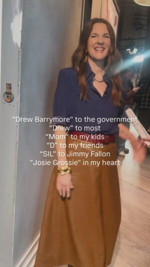 Drew Barrymore Instagram - I’ll always be Josie Grossie in my heart!
