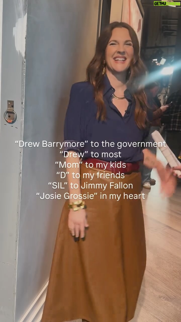 Drew Barrymore - 401.5K Likes - I’ll always be Josie Grossie in my heart!