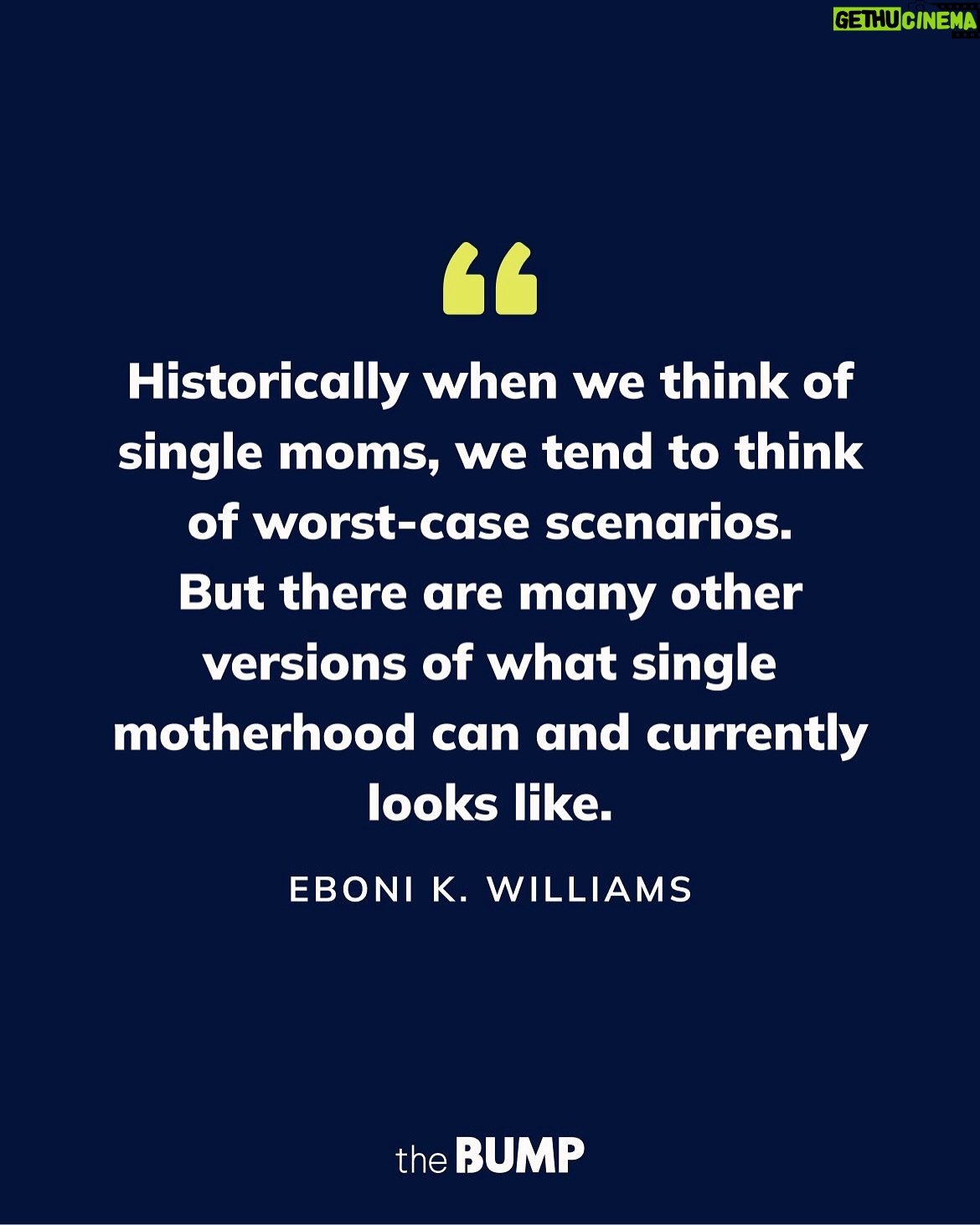 Eboni K. Williams - 1.7K Likes - @ebonikwilliams is a true powerhouse. An accomplished lawyer, the host of nationally syndicated TV show Equal Justice with Judge Eboni K. Williams, and the first Black cast member on Real Housewives of New York City, she’s now adding a new title to her resume: Mom. 

Head to the 🔗 in bio for her #RealTalk conversation with The Bump, in which she shared some deep insights about her intentional solo motherhood journey with baby Liberty, her career endeavors and her dating life.