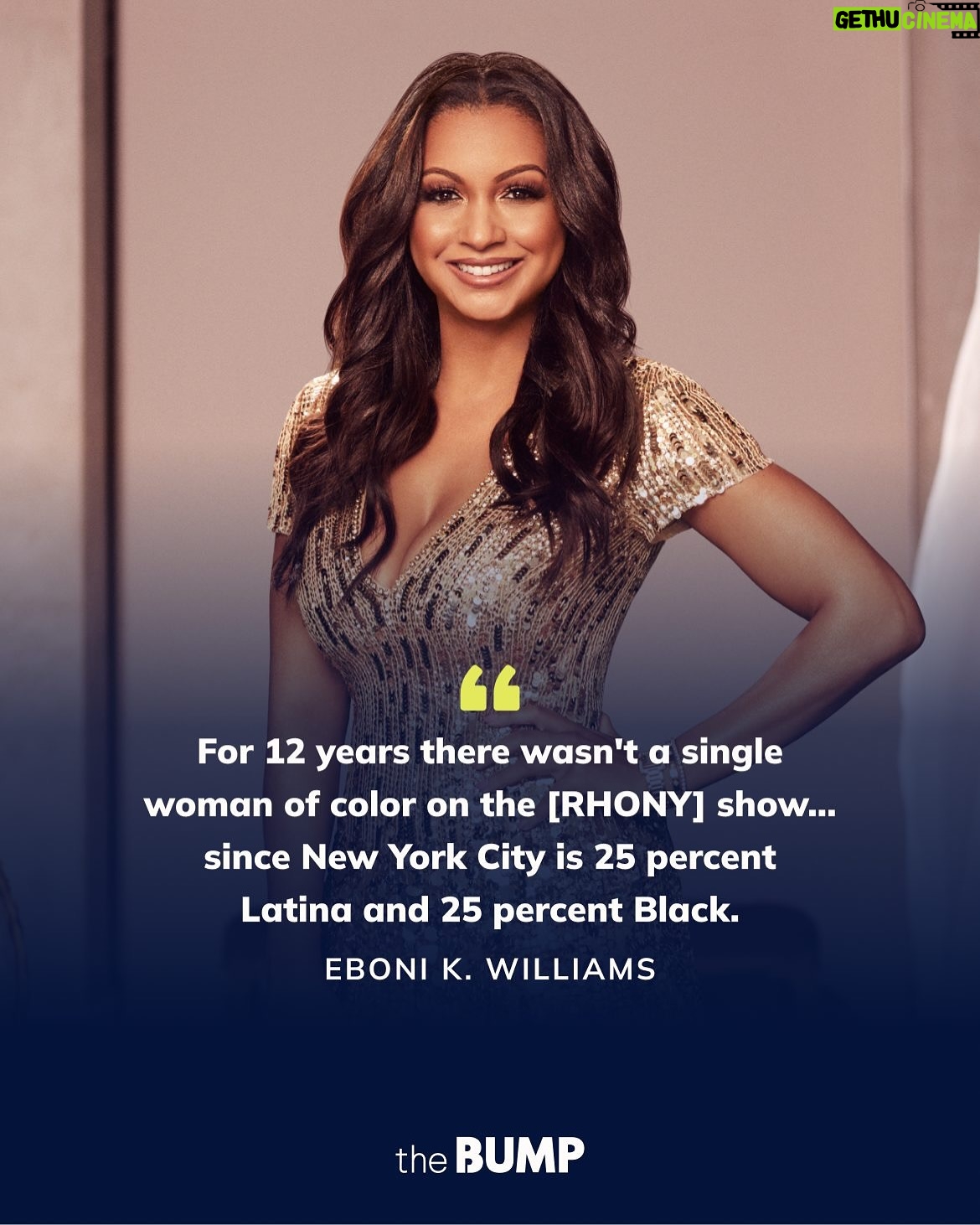 Eboni K. Williams - 1.7K Likes - @ebonikwilliams is a true powerhouse. An accomplished lawyer, the host of nationally syndicated TV show Equal Justice with Judge Eboni K. Williams, and the first Black cast member on Real Housewives of New York City, she’s now adding a new title to her resume: Mom. 

Head to the 🔗 in bio for her #RealTalk conversation with The Bump, in which she shared some deep insights about her intentional solo motherhood journey with baby Liberty, her career endeavors and her dating life.