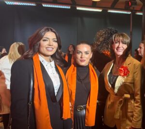 Edona Llalloshi Instagram - Sonte bashke me @edonallalloshi, Ministren e Drejtesise @albulenaahaxhiu dhe Presidenten @atifetejahjaga ne hapjen zyrtare te fushates 16 ditet e aktivizmit kunder dhunes ne baza gjinore! Sot dhe cdo dite tjeter !