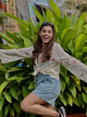 Eisha Singh Instagram - We had an absolute blast @dellaresortsandadventure — luxury living, breathtaking views, monsoon magic, the thrill of adventure, and dining 150 ft above ground at the Sky Garden. Truly a getaway to remember ✨❤️ 

#AvinashMishra #EishaSingh