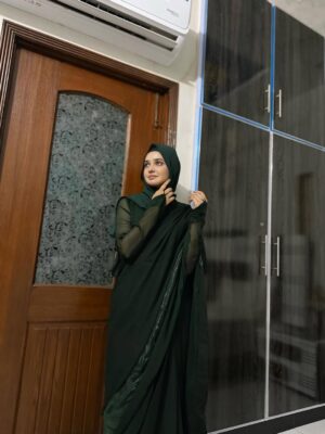 Eman Shehzadi Instagram - Saari From @rsm_collection 

.
.
.
#eman #emanshehzadi #hijabigirl #insta #instapost