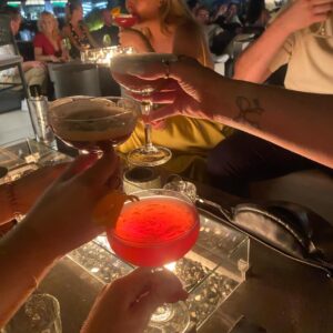 Emily Atack Instagram - Nothing will ever be as fun as meeting your friends at the airport, reeking of fake tan, everyone hysterical, lying to yourself that you’ll go and buy a nice book. Instead, choosing a bott for the journ, then off you pop to have the time of your lives ✈️🏖️🥂🍤🍸☀️🍾