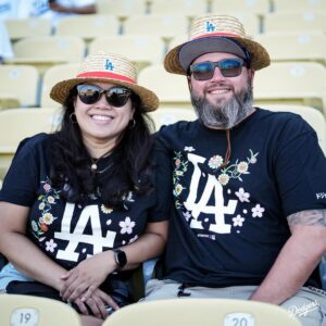 Emily Rudd Instagram - A sea of Luffys. It’s ONE PIECE Night at Dodger Stadium!