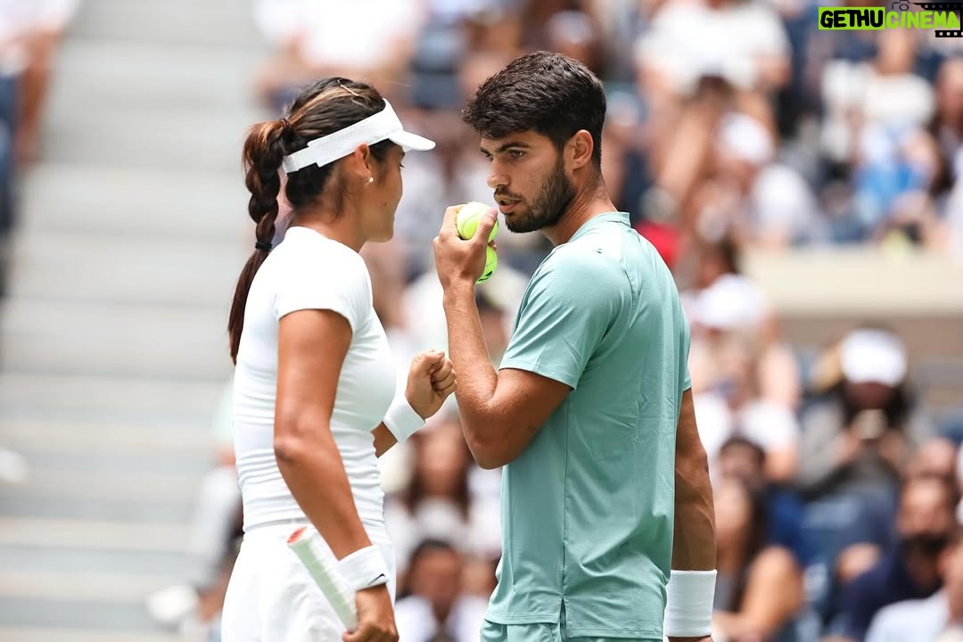 Emma Raducan - 367.1K Likes - de locos!! @carlitosalcarazz 🎊🤩gracias partner, had so much fun.