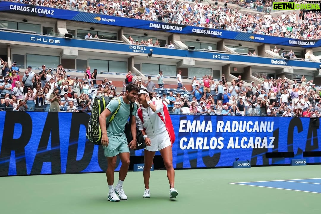 Emma Raducan - 367.1K Likes - de locos!! @carlitosalcarazz 🎊🤩gracias partner, had so much fun.